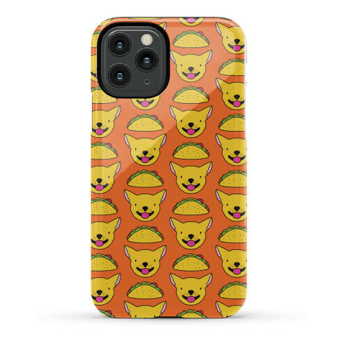 Taco Puppy Pattern Phone Case