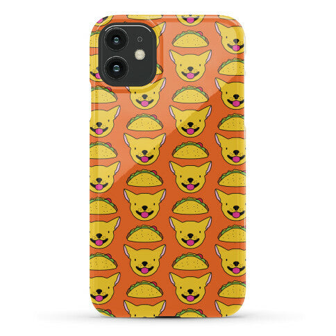 Taco Puppy Pattern Phone Case