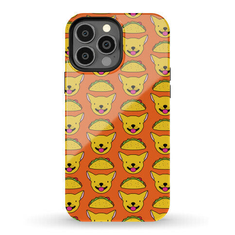 Taco Puppy Pattern Phone Case