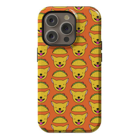 Taco Puppy Pattern Phone Case