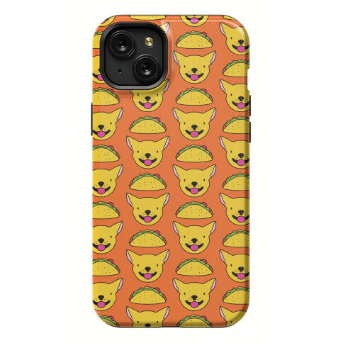 Taco Puppy Pattern Phone Case