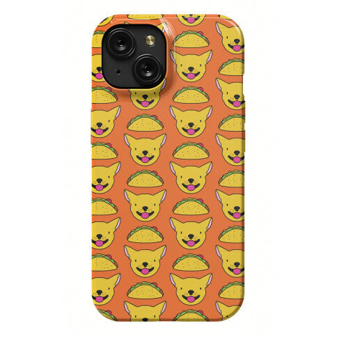 Taco Puppy Pattern Phone Case