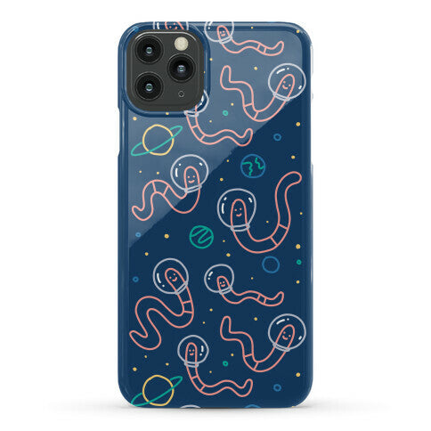 Worms In Space Phone Case