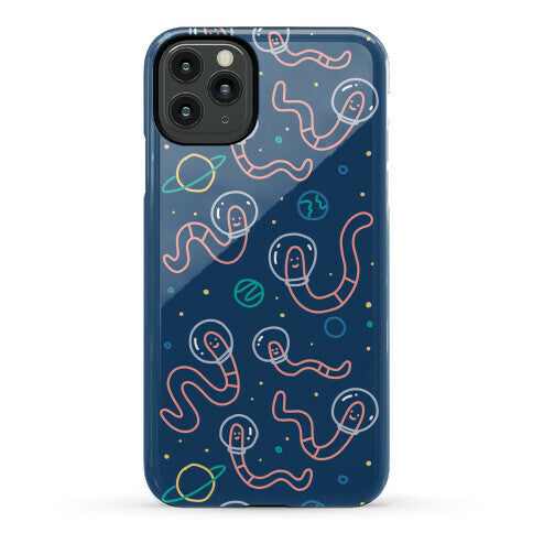 Worms In Space Phone Case