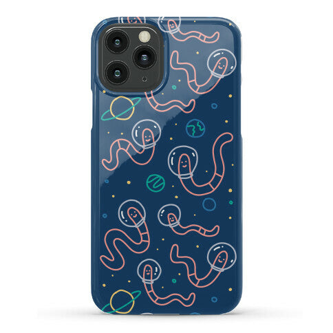 Worms In Space Phone Case