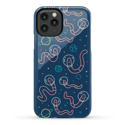 Worms In Space Phone Case