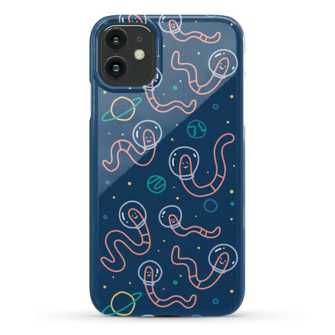 Worms In Space Phone Case
