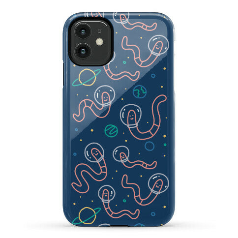 Worms In Space Phone Case