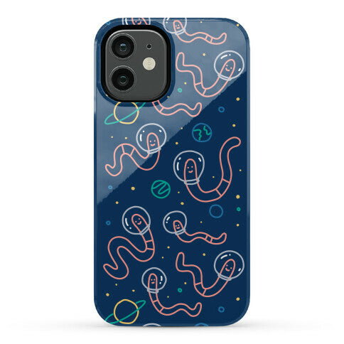 Worms In Space Phone Case