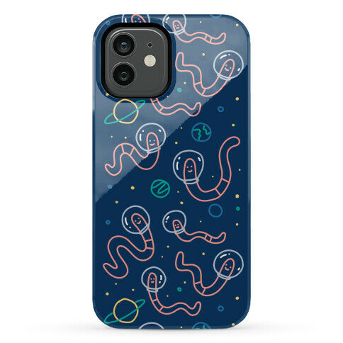 Worms In Space Phone Case