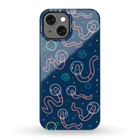 Worms In Space Phone Case