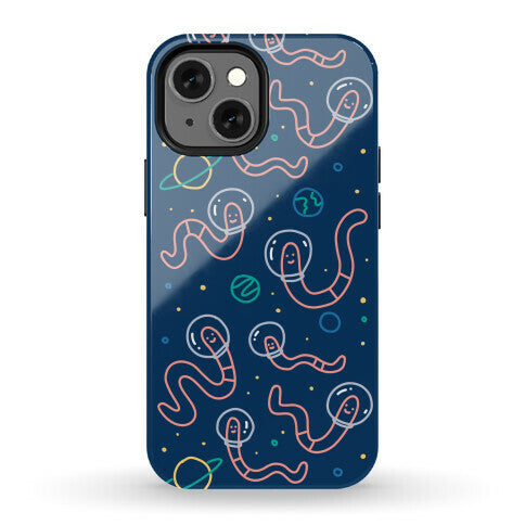 Worms In Space Phone Case