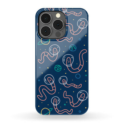 Worms In Space Phone Case