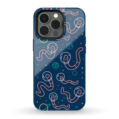 Worms In Space Phone Case