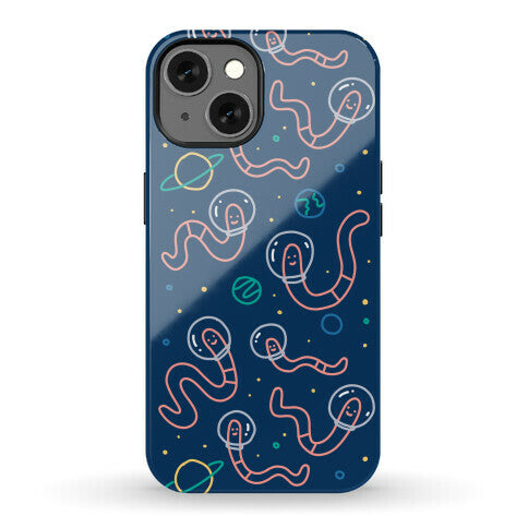 Worms In Space Phone Case