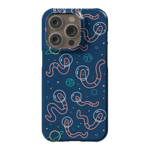 Worms In Space Phone Case