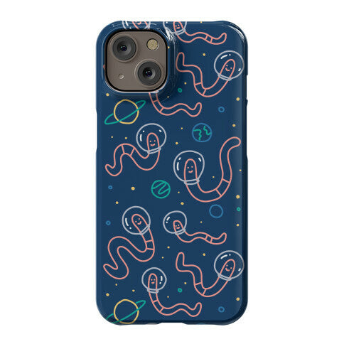 Worms In Space Phone Case