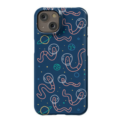 Worms In Space Phone Case