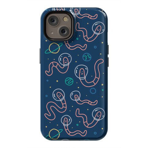 Worms In Space Phone Case