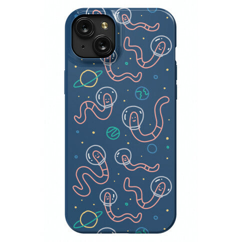 Worms In Space Phone Case