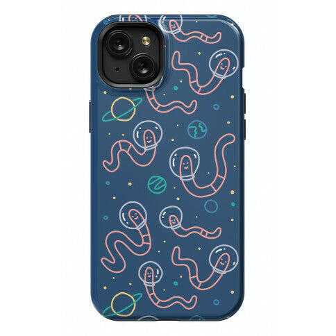 Worms In Space Phone Case