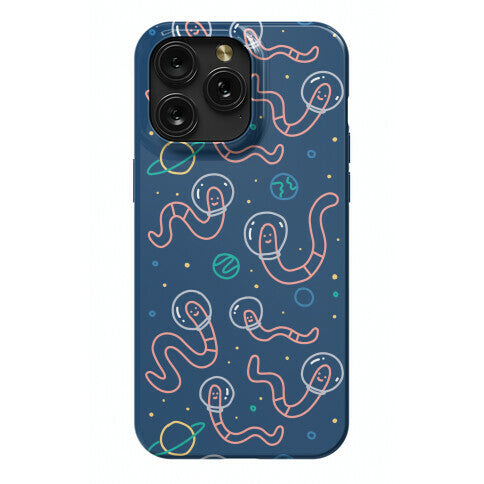 Worms In Space Phone Case