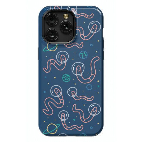Worms In Space Phone Case