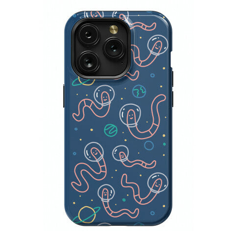 Worms In Space Phone Case