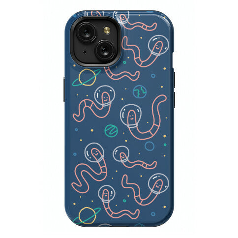 Worms In Space Phone Case