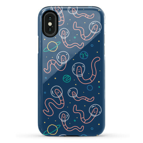 Worms In Space Phone Case