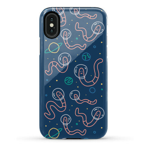 Worms In Space Phone Case
