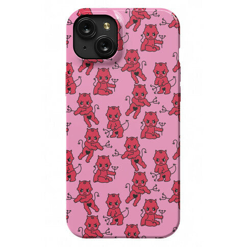 Demon Baby Pattern Phone Case