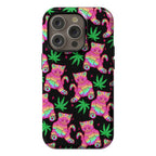 Rainbow Weed Kitty Phone Case