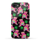 Rainbow Weed Kitty Phone Case