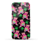 Rainbow Weed Kitty Phone Case