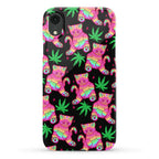 Rainbow Weed Kitty Phone Case