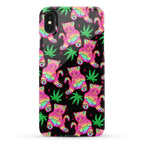 Rainbow Weed Kitty Phone Case