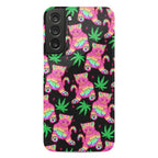Rainbow Weed Kitty Phone Case