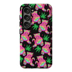 Rainbow Weed Kitty Phone Case