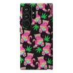 Rainbow Weed Kitty Phone Case