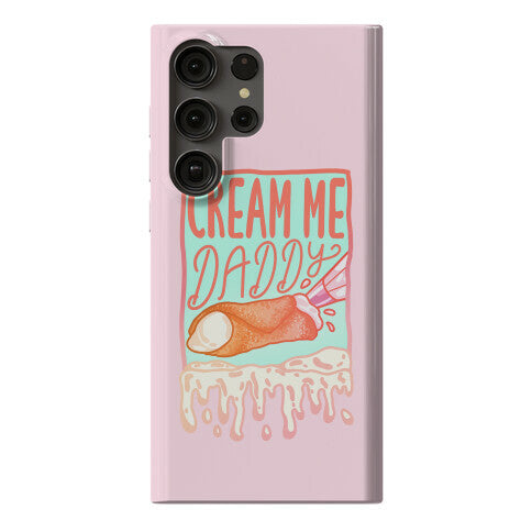 Cream Me Daddy Cannoli Phone Case