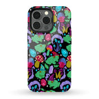 Magical Mushroom Frogs Pattern Phone Case