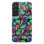 Magical Mushroom Frogs Pattern Phone Case