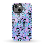 Pastel Goth Eyes Pattern Phone Case