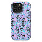 Pastel Goth Eyes Pattern Phone Case