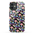 Pastel Rainbow Mushrooms Pattern Phone Case