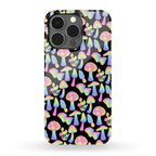 Pastel Rainbow Mushrooms Pattern Phone Case