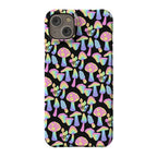 Pastel Rainbow Mushrooms Pattern Phone Case