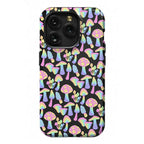 Pastel Rainbow Mushrooms Pattern Phone Case