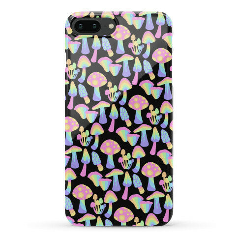 Pastel Rainbow Mushrooms Pattern Phone Case